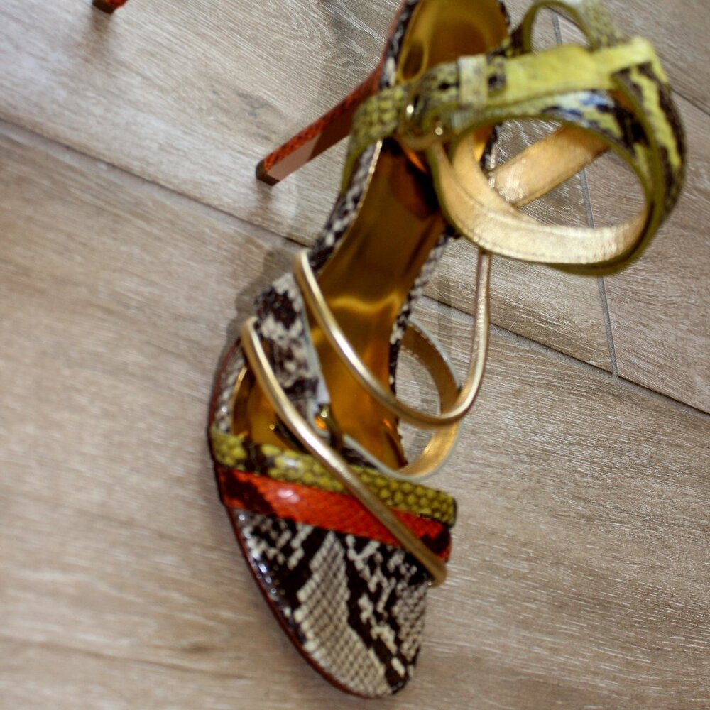 New Coach Python Strappy Sandals - image 4
